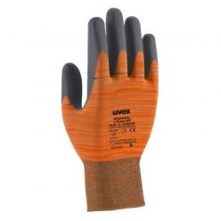   uvex 60054 phynomic x-foam Hi-Viz aqua-polimer hab tenyérmártott PA kesztyű 7