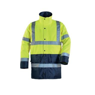  EP 70450 Fluo Hi-Vis télikabát sárga/kék L