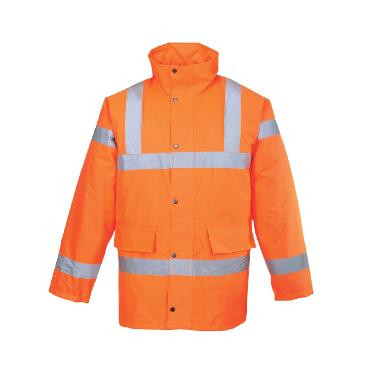 Portwest RT30 Traffic Hi-Vis kabát, narancs, levehető kapucni 4XL